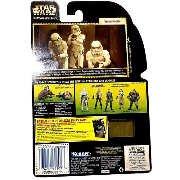 VTG Star Wars the Power of the Force Stormtrooper Action Figure 1997, NIP, NM - Picture 2 of 6